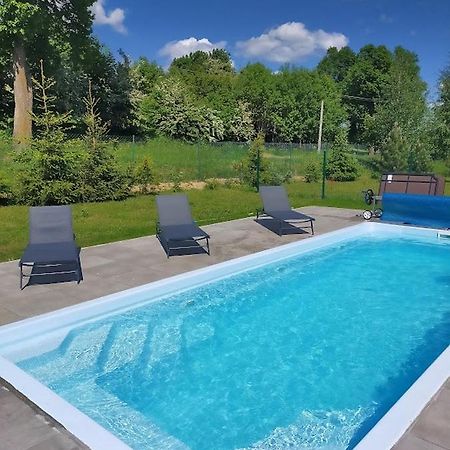 Gospodarstwo Agroturystyczne Z Basenem & Spa I Alpakami Ełk Εξωτερικό φωτογραφία